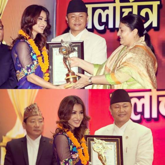 namarata shrestha award